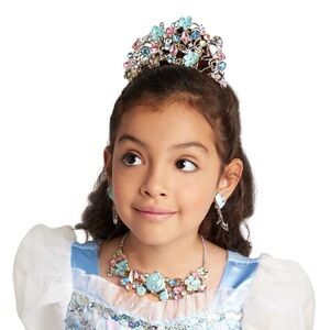 Disney Cinderella Costume Jewelry Set and Tiara for Kids